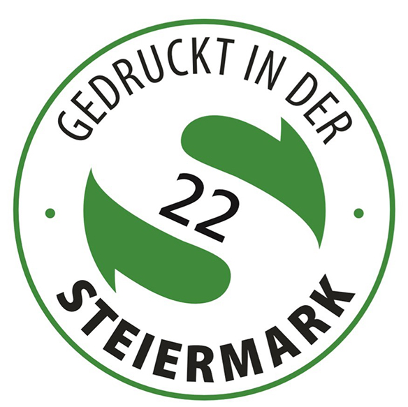 Gedruckt in der Steiermark